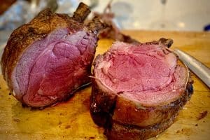 photo of Rib of beef on a board