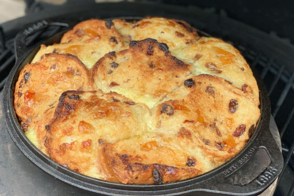 Hot Cross Bun and Butter pudding