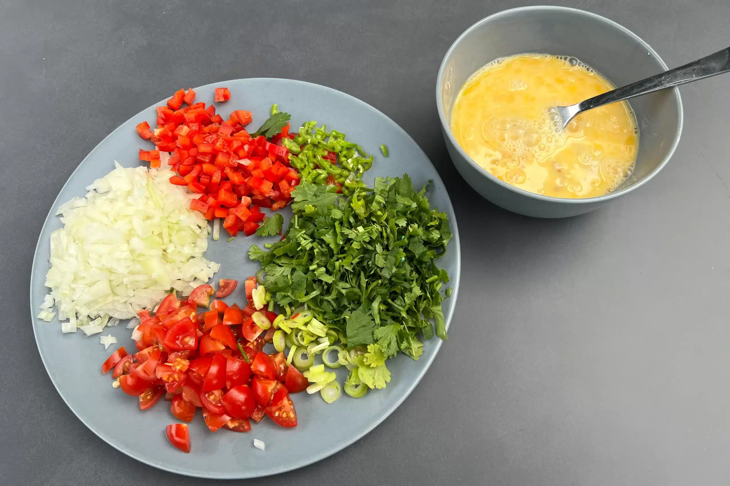 Parsi Omelette Ingredients