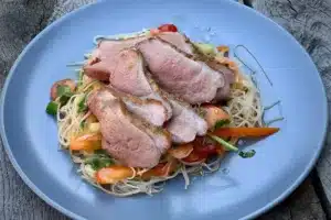 Thai style duck salad