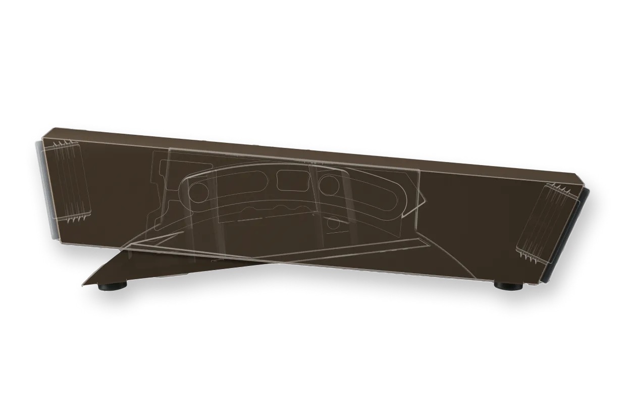 HORL 3 Pro Magnetic Angle Support with overlaid sketch