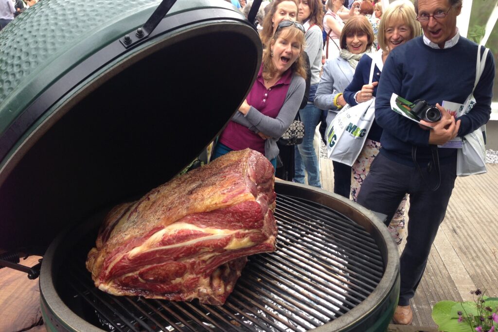 Giving advice at Chelsea