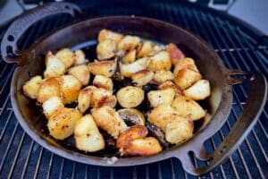 photo of chilli and lime roast potatoes vegetarian recipes