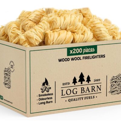 Wood wool fire starters