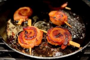Pork belly pinwheels